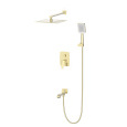 Душевая система встраиваемая Wonzon&Woghand Flex (WW-88939072-BG) Золото