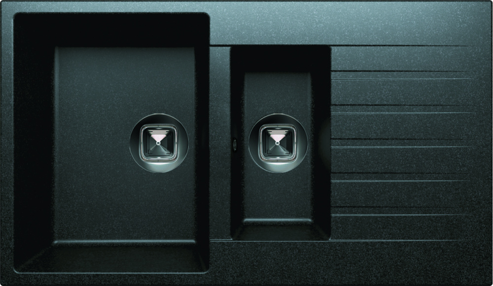 Раковины для кухни Кухонная мойка TOLERO R-118 (R-118 №911 (Черн))