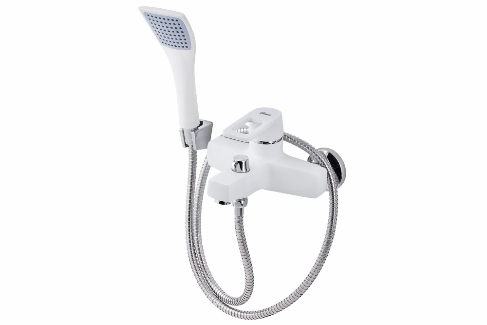 Фото Смеситель для ванны с душем FAUZT FZs-W61 тип См-ВОРНШлА Белый