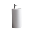 Раковина напольная 45 см UNI-FLOW CILINDRO1 FS503-450, белый глянцевый, исскуственный камень