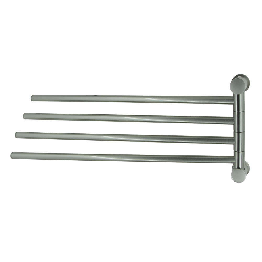 WasserKRAFT  K-1034NICKEL Держатель полотенец четверной