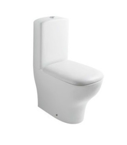 Унитаз напольный Globo Genesis (GE004.BI+GE0081X) белый