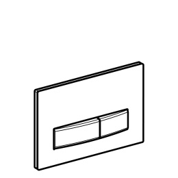 Кнопка смыва Geberit Sigma 50 (115.788.DW.5) Черный RAL 9005