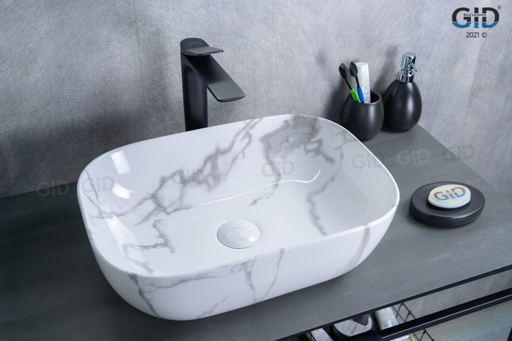 Фото Раковина накладная Gid Mnc333C