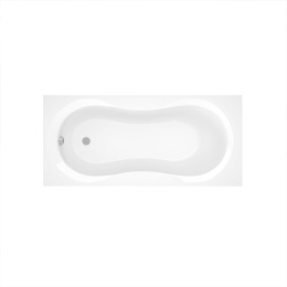 Фото Ванна акриловая 150х70 Alba Spa Miami (ВПР0240300100) прямоугольная, белый глянцевый