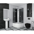 Душевая кабина 90x90x200 Niagara (NG-7508-08BK) ABS-пластик, Поддон высокий
