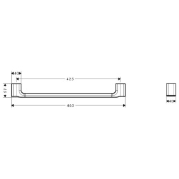 Hansgrohe Axor Urquiola 42516000 Полотенцедержатель (хром)