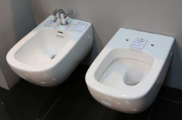 Инсталляция Laufen с унитазом Laufen Palomba 8.2080.1.000.000.1, сиденье микролифт клавиша хром