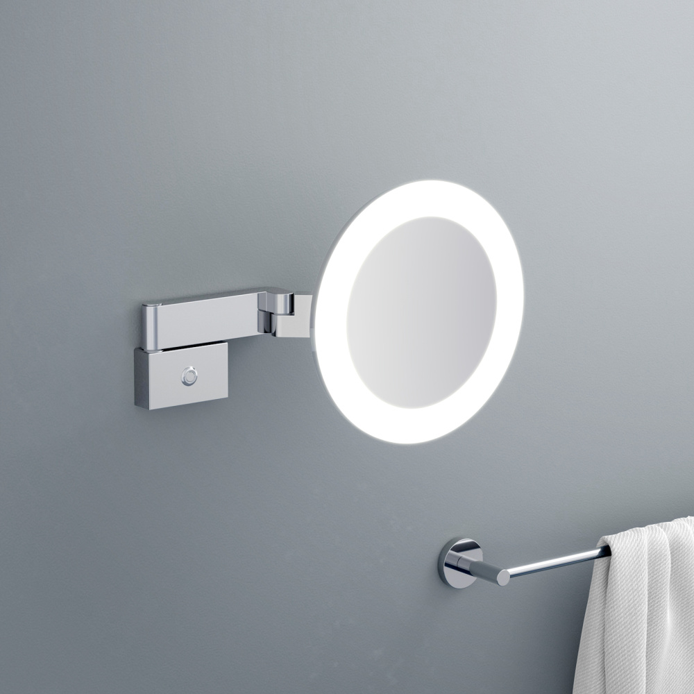 Фото Зеркало с подсветкой Timo Petruma 15276/00 хром