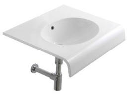 Фото Раковина подвесная Globo Bowl+ (BP060.BI) белый