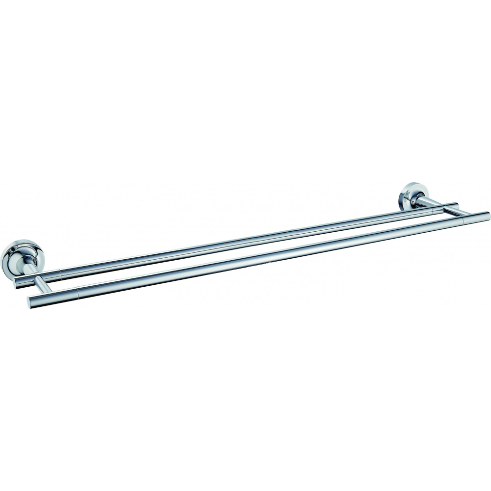 Фото Полотенцедержатель двойной Wonzon&Woghand Simple (WW-6511) Хром