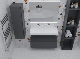Armadi Art Flat 897-100-A glossy Ящик под столешницу 100см АНТРАЦИТ глянец VALLESSI UNO-S