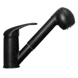 Фото Смеситель для кухни MATRIX SMF-62447/BK 40 мм с вытяжной лейкой