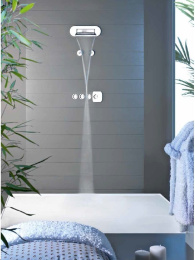 Фото Душевой каскадный излив Gessi Cascata (39894#238) сталь полированная