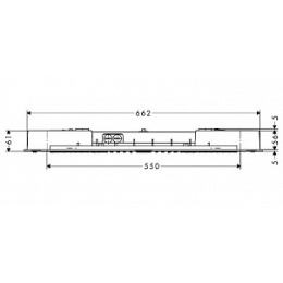 Верхний душ 28418000 Hansgrohe Raindance Rainmaker AIR с подсветкой