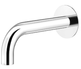 Излив из стены Plumberia Selection IXO (SPT0258CR) Хром