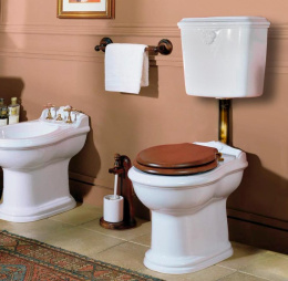 Фото Бачок для унитаза Azzurra Jubilaeum CRO400/Z bi  на низкой трубе