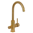 Cмеситель для кухни Remer X Style N792DWBG, золото брашированное