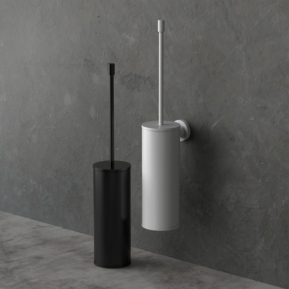 Фото Colombo Design PLUS W4962.BM - Ершик для унитаза, настенный (белый матовый)