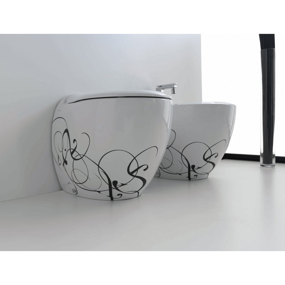 Приставной унитаз ArtCeram Blend (BLV002 01 00) белый