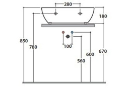 Фото Держатель полотенца Globo Bowl+ (PC6046) хром