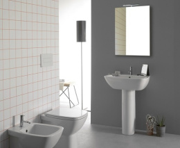 Фото Колонна под раковину Globo Daily (LE005.BI) белый