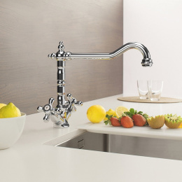 Фото Смеситель для кухни Paini Monaco 08CR570BLMKM хром