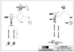 Фото Электронное удаленное управление для настенного излива Gessi Tondo (30622#031)