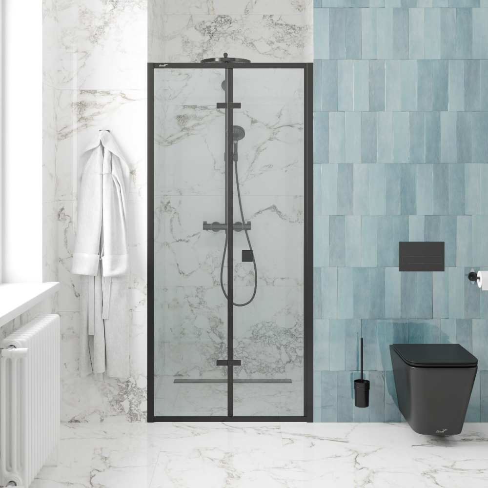 Фото Дверь душевая в нишу Cerutti SPA BELLA D81B (80х195)