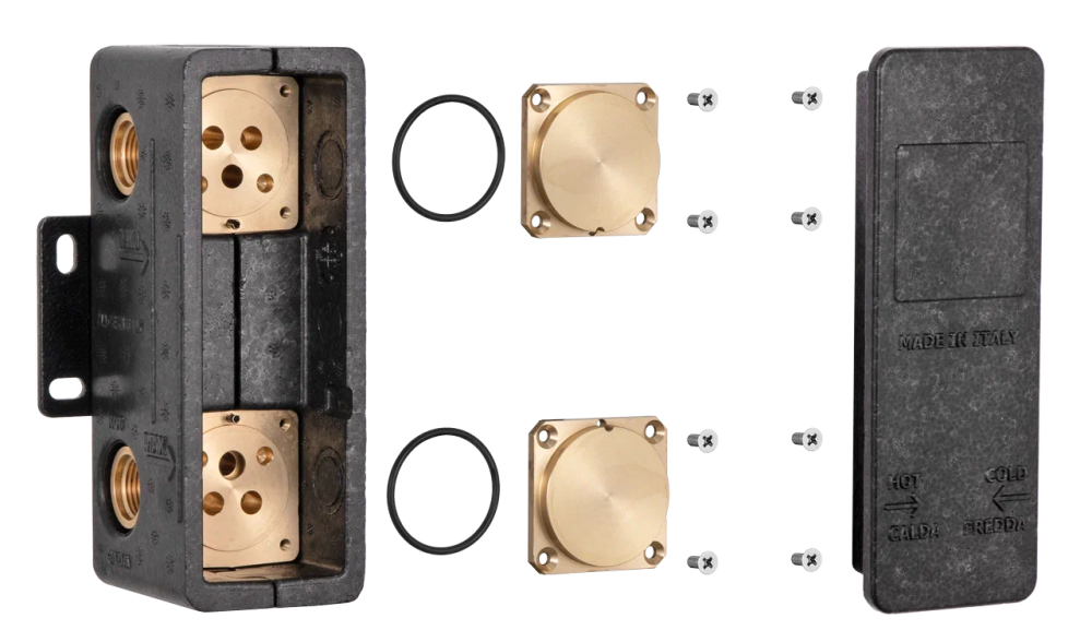 Фото Скрытая часть на 2 выхода Remer RRBOX92