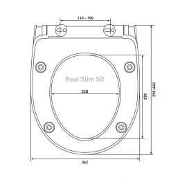 Фото Сиденье BERGES Real slim SO 010303