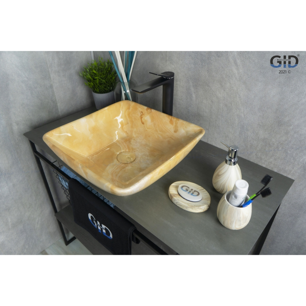 Раковина накладная Gid Mnc179