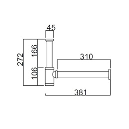 Фото Сифон для раковины Ceramica CIELO (SISP) хром