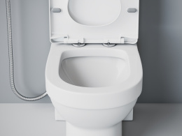 Унитаз-моноблок Laguraty 8074A с раковиной на бачке