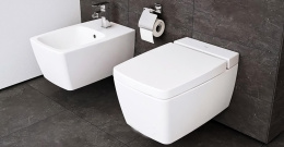 Подвесной унитаз Vitra Metropole (7672B003-1687/90-003-009) белый