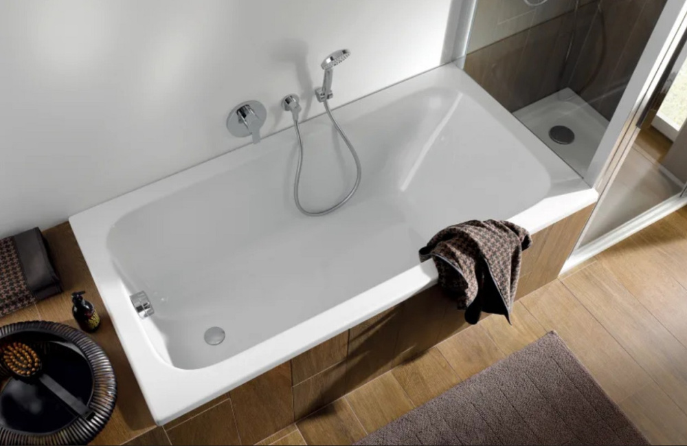 Акриловая ванна 170x75 Geberit (554.305.01.1), прямоугольная