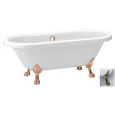 Акриловая ванна 180x89 BelBagno (BB21-BRN), округлая