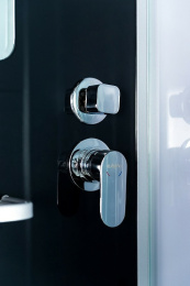 Душевая кабина 90x120x210 Esbano (ESKG3129CKR) серый, Поддон низкий