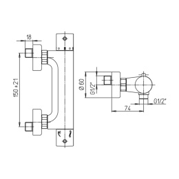 Фото Смеситель для душа Paini Cox 78PZ511TH черный