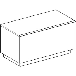 Geberit iCon 840092000 Тумба отдельностоящая, 1 ящик выдвижной