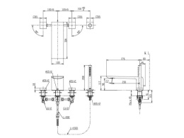 Фото Смеситель для ванны Toto ZL TBP02202R