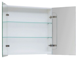 Зеркальный шкаф Dreja Premium 77.9001W, 80x74 см, белый глянец