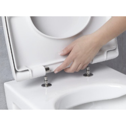 Крышка-сиденье Jacob Delafon Odeon Up Rimove 8407K-00, standart, крепления хром