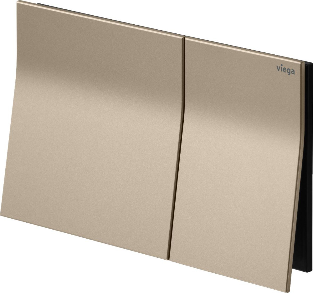 Фото Кнопка смыва Viega Prevista (773601) медь/золото