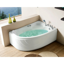 Акриловая ванна 150x100 Gemy (G9009 B R), угловая асимметричная