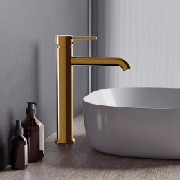 Смеситель для раковины Damixa Scandinavian Pure (360250600) Золото