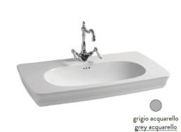 Фото Раковина подвесная 90 см ArtCeram Civitas (CIL002 34 00) серый