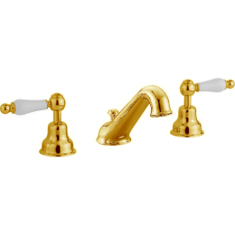 Смеситель для раковины Cisal Arcana Toscana TS00102024, золото