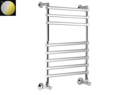 Водяные полотенцесушители Полотенцесушитель водяной Margaroli Sole 464-8м, 4644708CGN, хром/золото