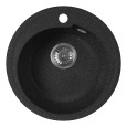 000-Мойка кухонная AquaGranitEx M-45 (308) черный